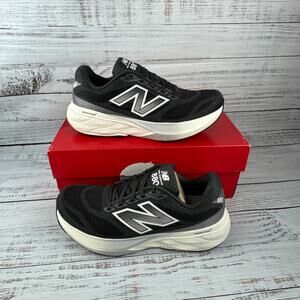 New Balance Fresh Foam X 880 V15 Womens US 10 Running Shoes Black White